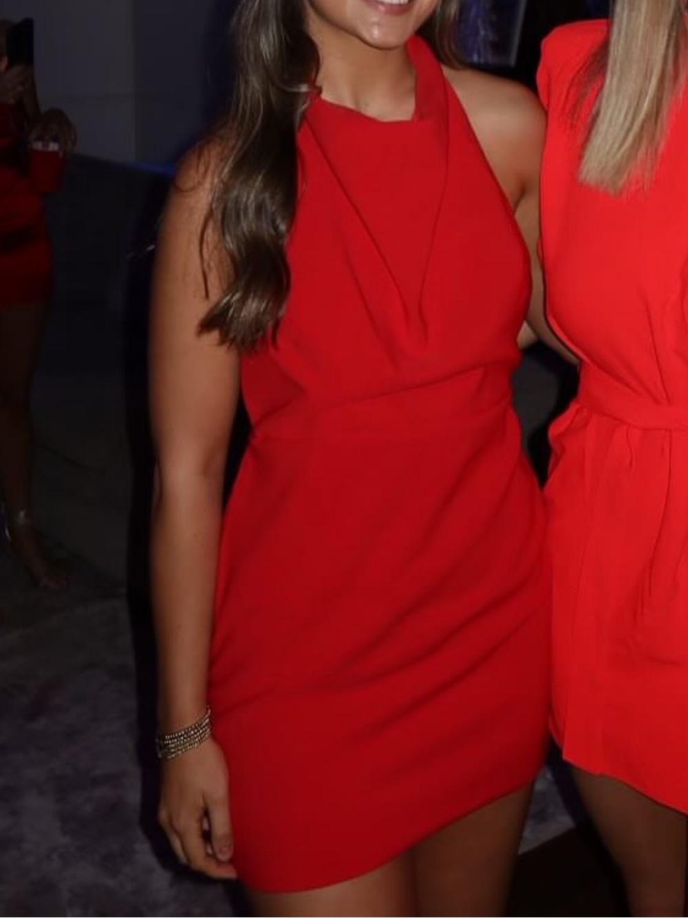 Red haulter Women's Dress